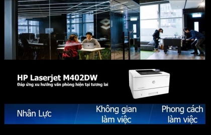 Xu hướng máy văn phòng và tại sao chọn HP LaserJet Pro Printer - M402DW